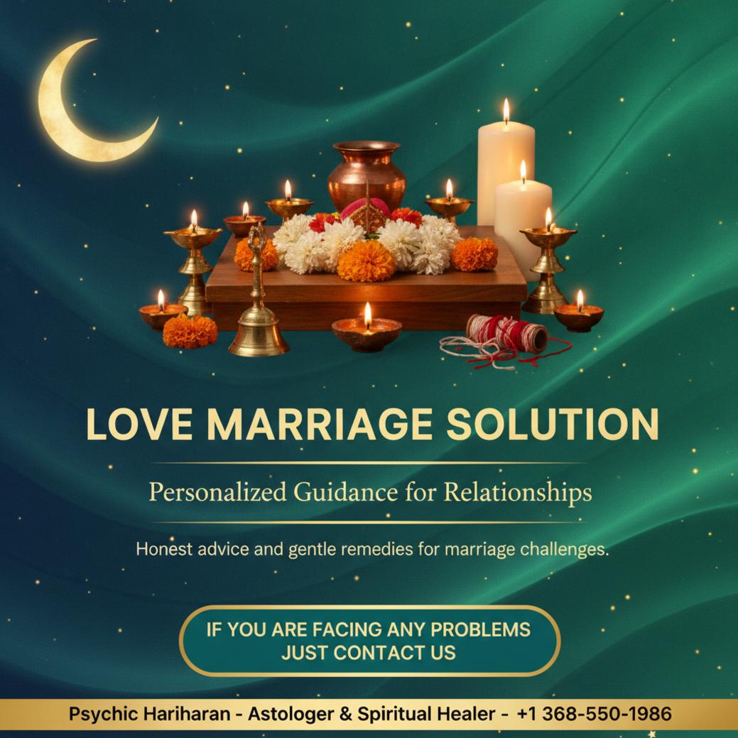 Spiritual altar setup for love marriage solution in Grande Prairie