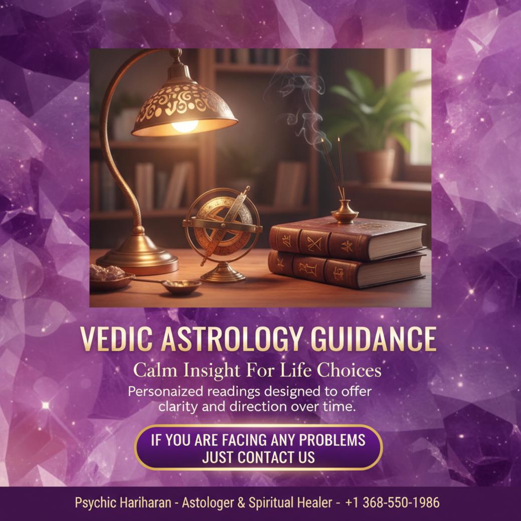 How Vedic Astrology in Alberta Can Offer Calm Guidance Vedic astrology reading tools with ancient texts in Alberta setting