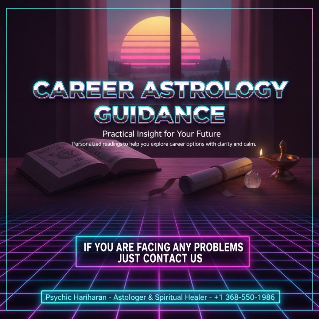 Career astrology guidance reading with horoscope chart Fort McMurray