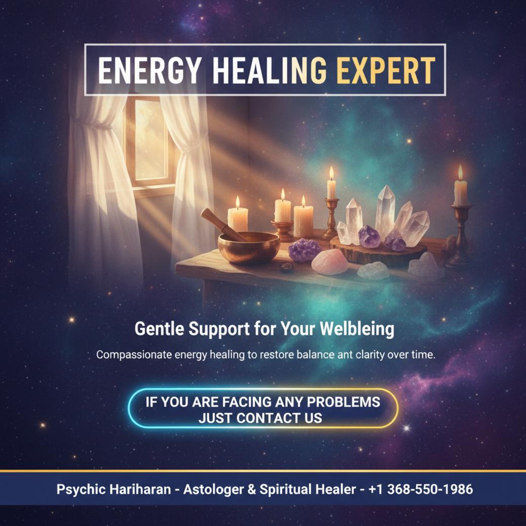 How Energy Healing Supports Wellness in Medicine Hat, AB Peaceful energy healing altar with crystals and candles in Medicine Hat