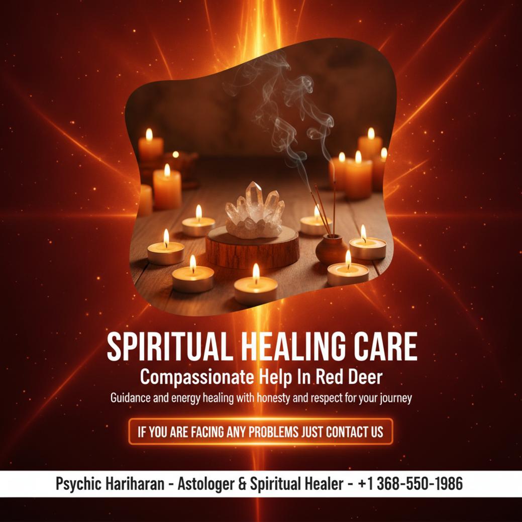 How a Spiritual Healer in Red Deer Can Support Your Well-Being Spiritual healer energy meditation setup in Red Deer room